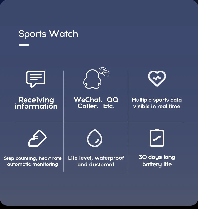 Health Monitor Smart Watch