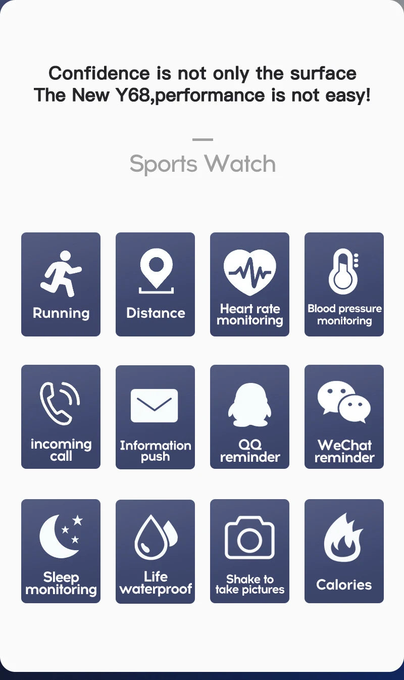 Health Monitor Smart Watch