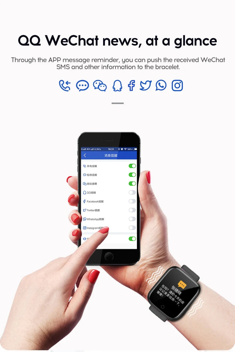 Health Monitor Smart Watch