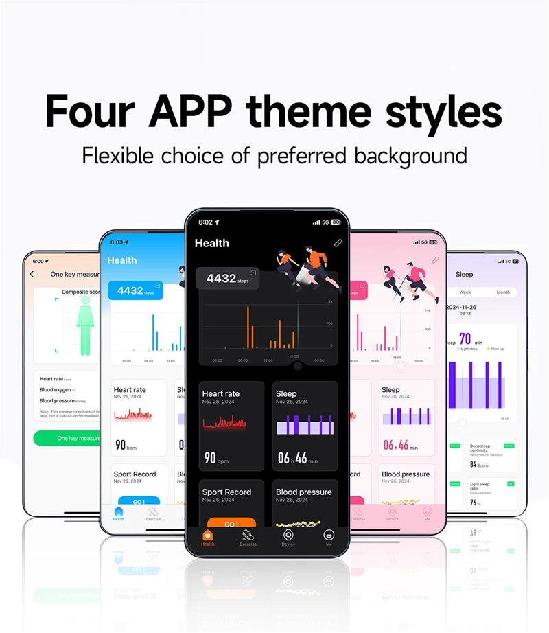 Smart Watch Heart Rate Sleep Smartwatch Waterproof Bracelet Sport Fitness Tracker