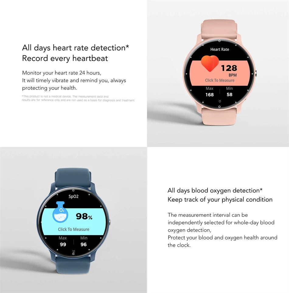 New Sport Smartwatch Men Sports Fitness Wristband IP68 Waterproof