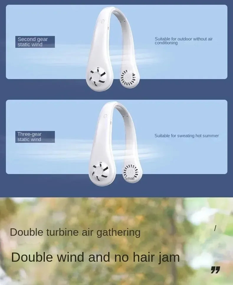 New Mini Neck Mounted Fan Portable