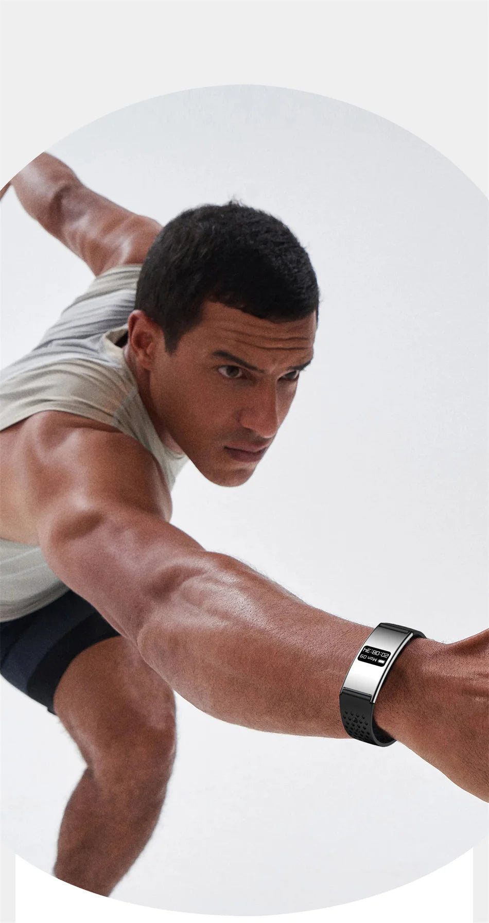 Men Women Smart Bracelet Heart Rate
