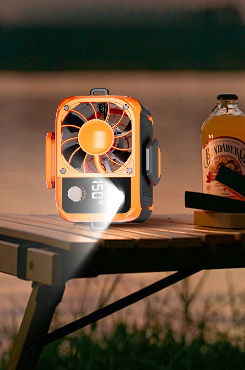 Mini high-speed waist fan,