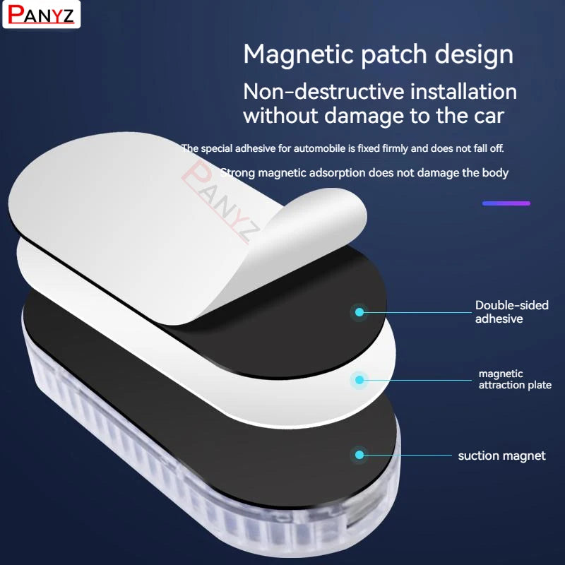 New Car Wireless Touch Lights With Magnet USB Rechargeable