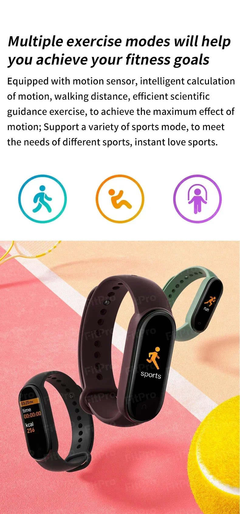 New M5 Smart Watch Digital Men Women Bluetooth Fitness Tracker Watch Sport Heart Rate Blood Pressure for Android iOS Smart watch