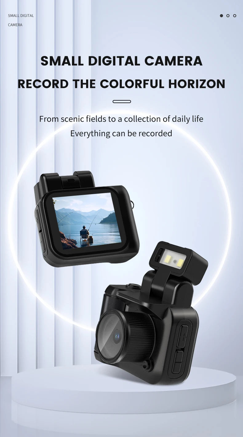 Mini Camera With Screen HD 1080P Portable