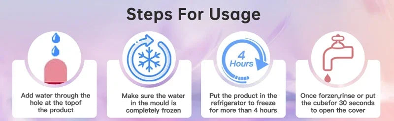 Ice Face Roller Ice Cube Beauty Massage