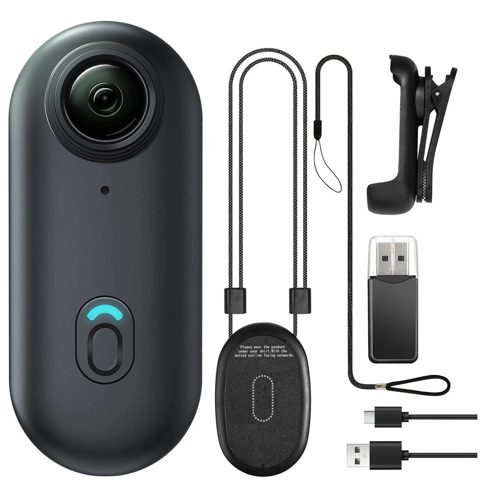 Mini Body Camera Helmet Handlebar Motorcycle Road Sport Cam