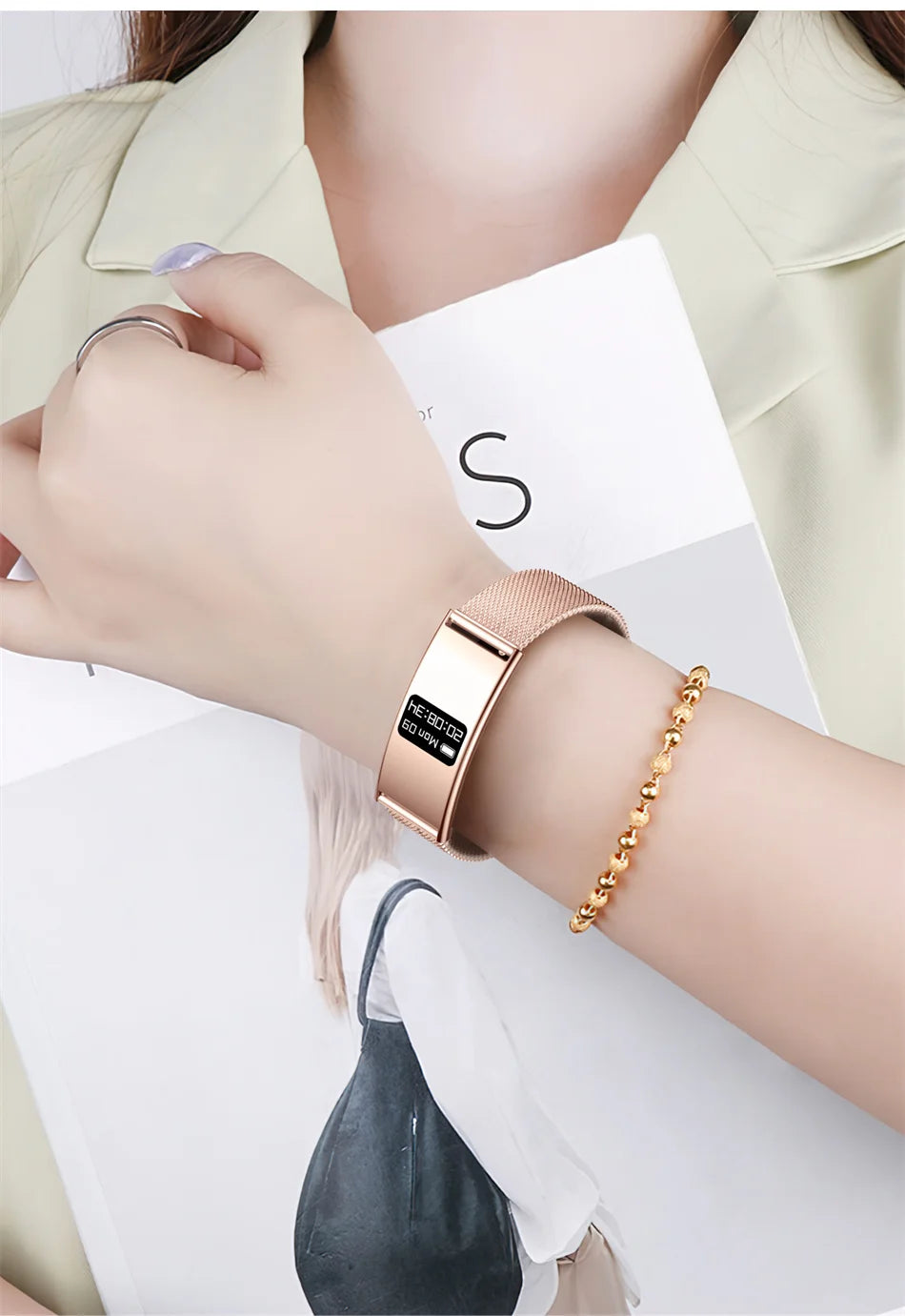 Men Women Smart Bracelet Heart Rate