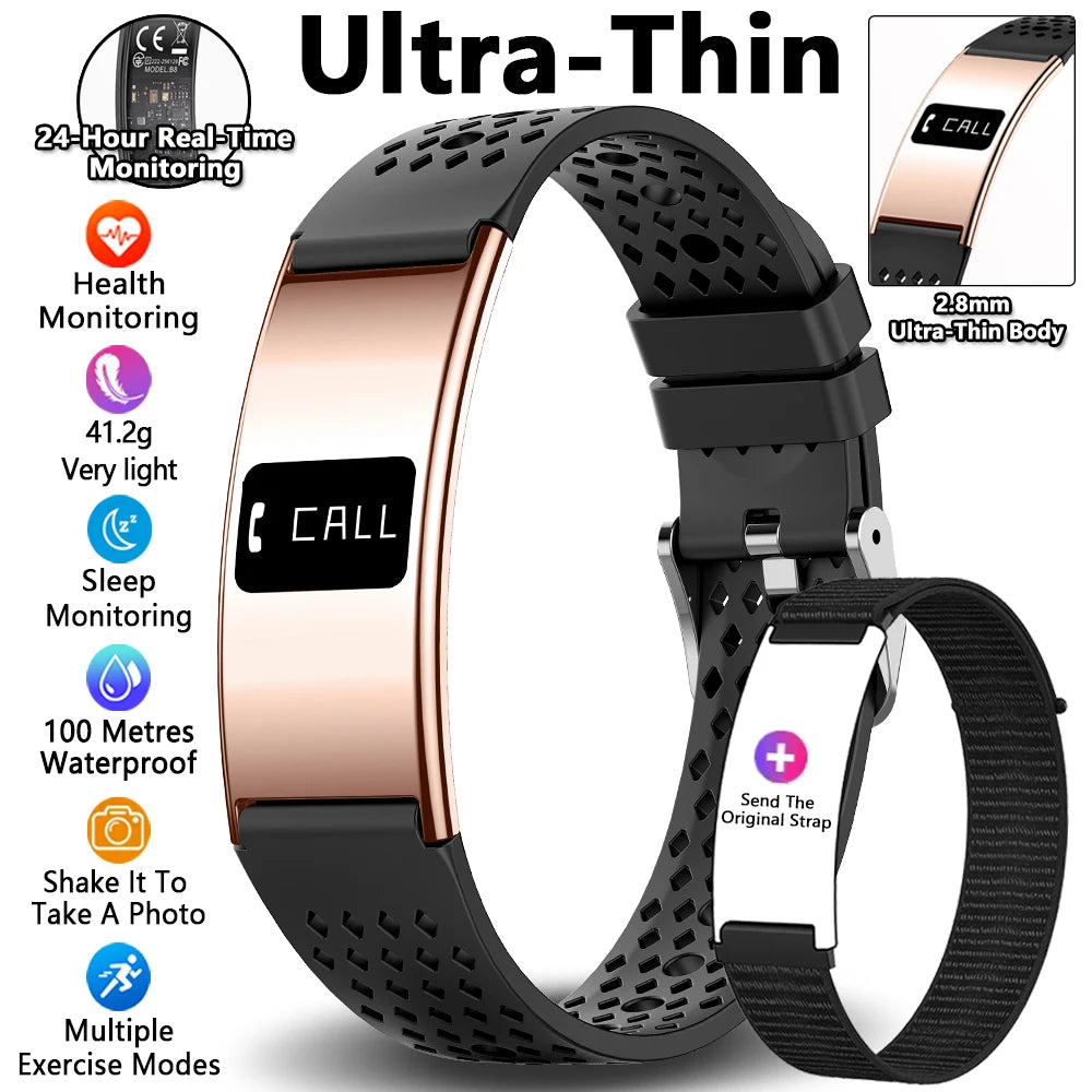 Men Women Smart Bracelet Heart Rate
