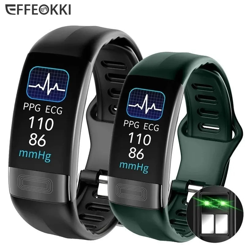 Smart Wristband Fitness Tracker, Calorie Blood Pressure Waterproof