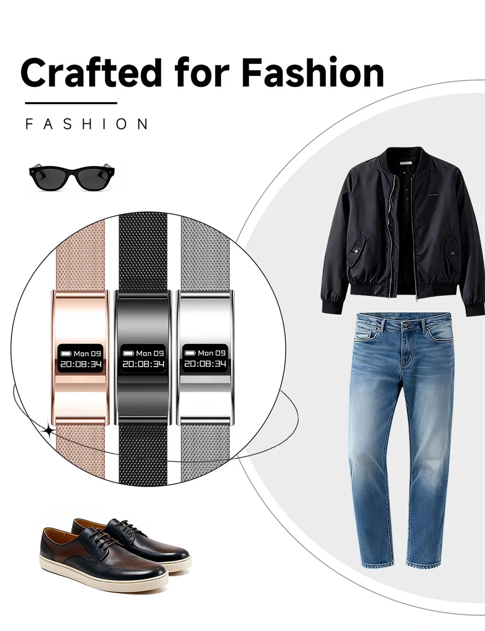 Men Women Smart Bracelet Heart Rate