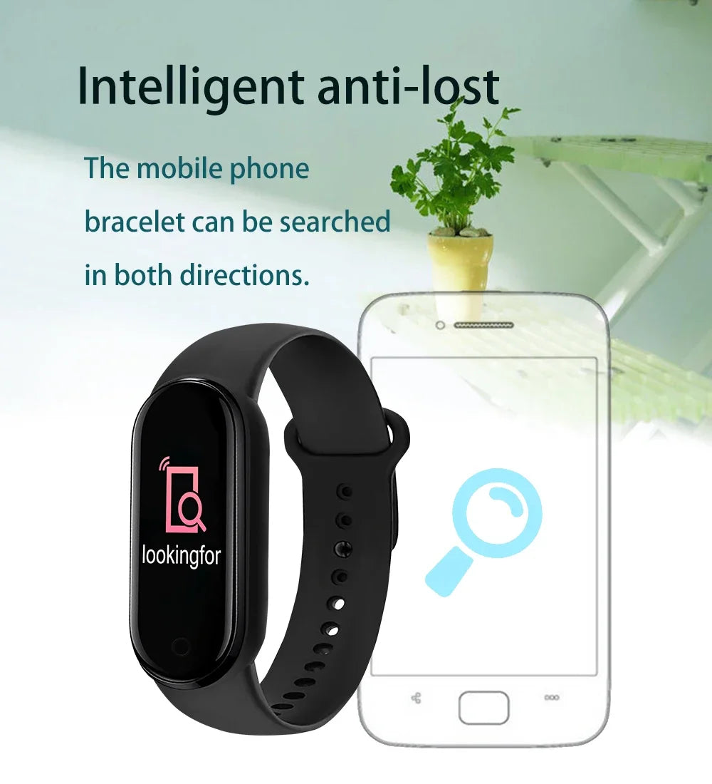 Smart Band Watch Silicone Heart Rate Smart Band