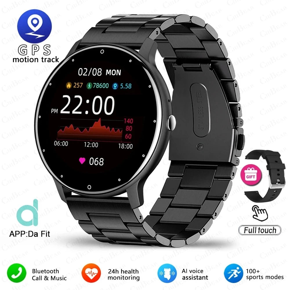 New Sport Smartwatch Men Sports Fitness Wristband IP68 Waterproof
