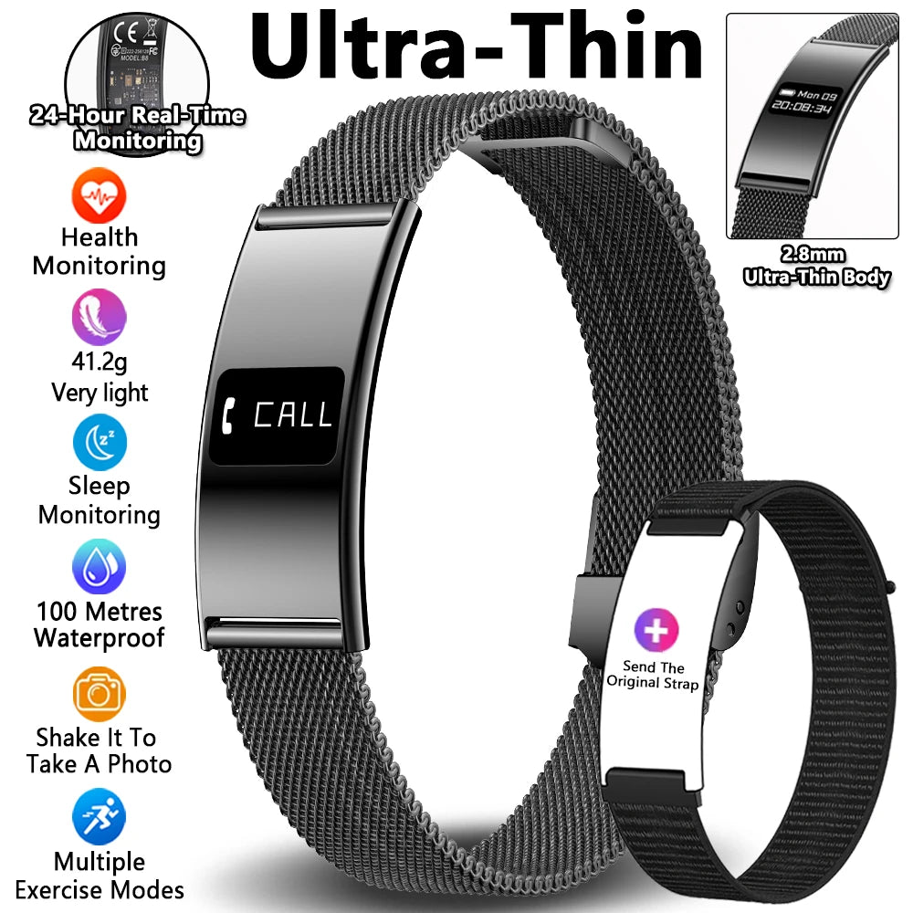 Men Women Smart Bracelet Heart Rate