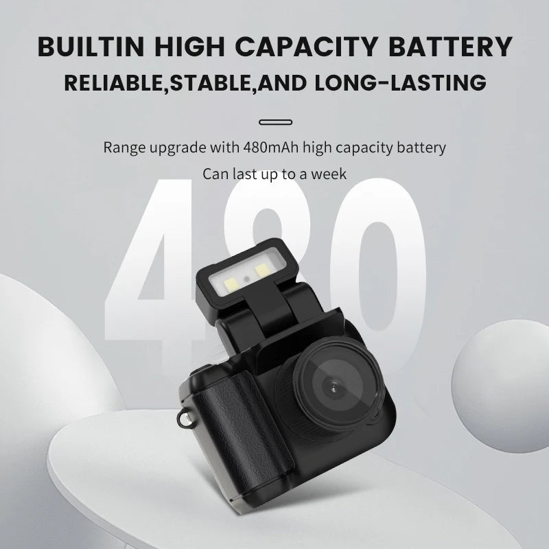Mini Camera With Screen HD 1080P Portable