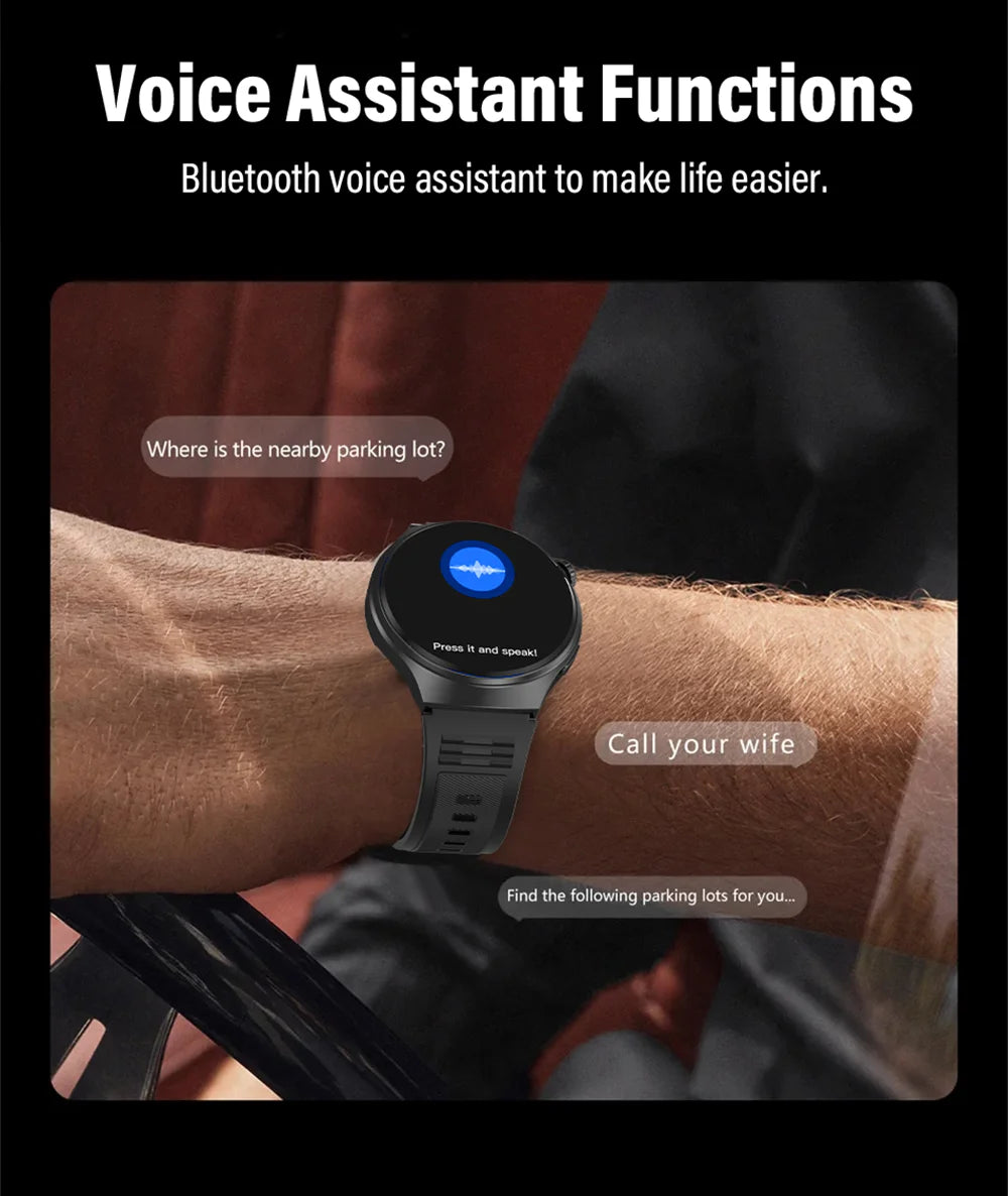 New Men's Smart Watch HD Display Health Tracking