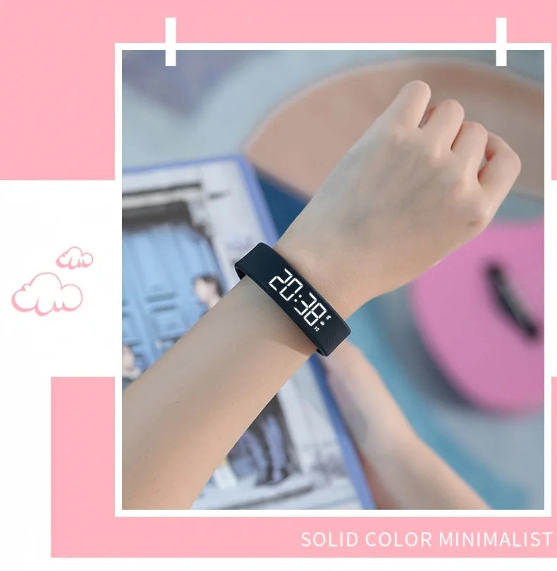 Smart Watch Pedometer Fitness Bracelet Step Count Multi Sport Mode