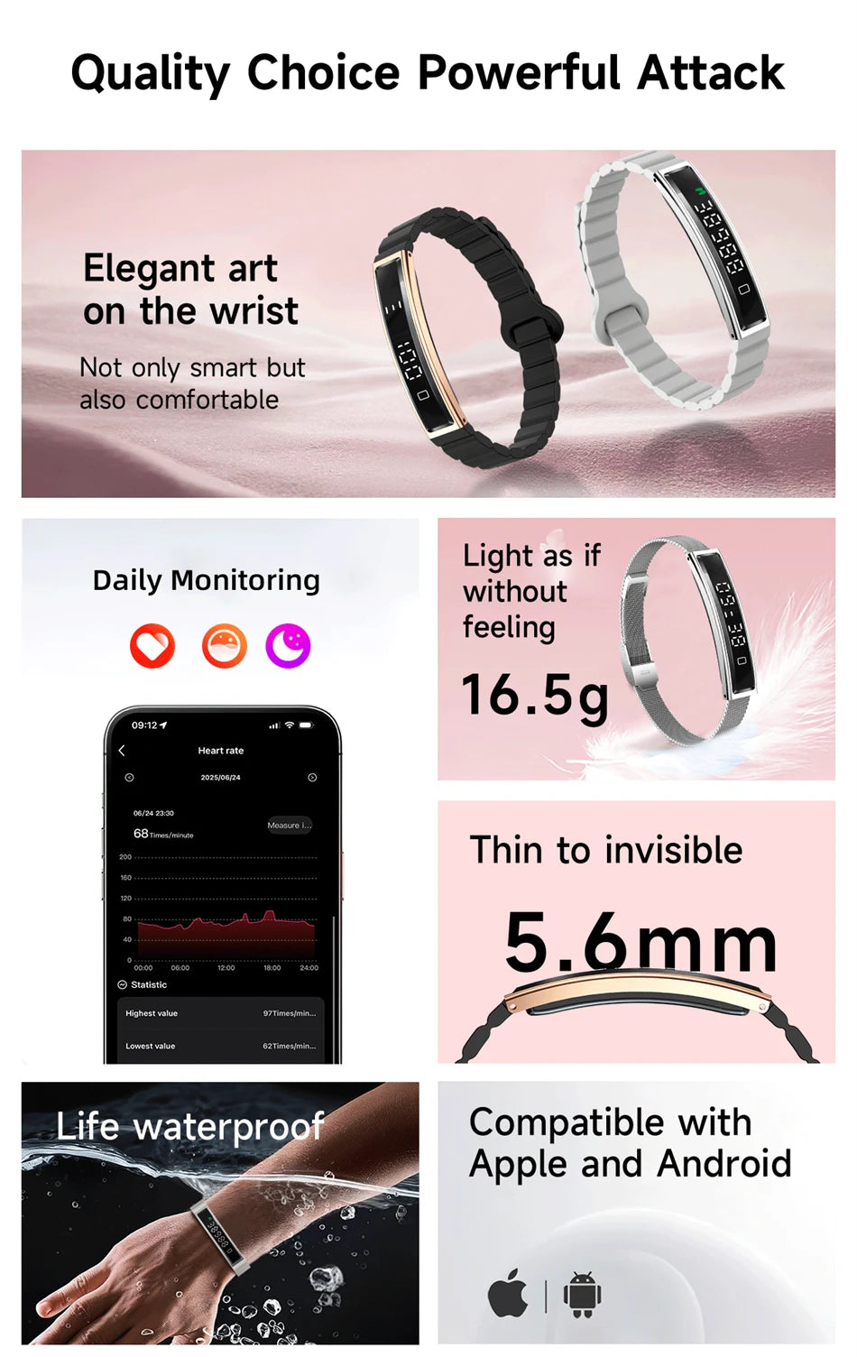 New Health Smart Bracelet