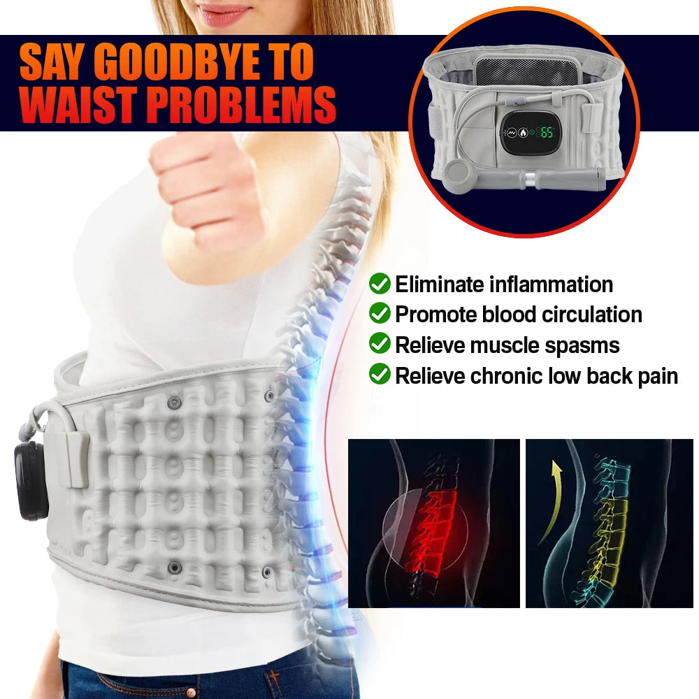 Heating Inflatable Waist Belt