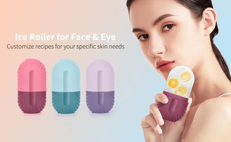 Ice Face Roller Ice Cube Beauty Massage