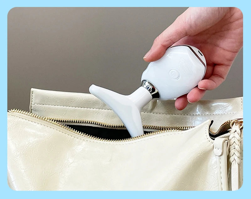 Electric Wrinkle Remover LED Photon Face Neck Beauty Device