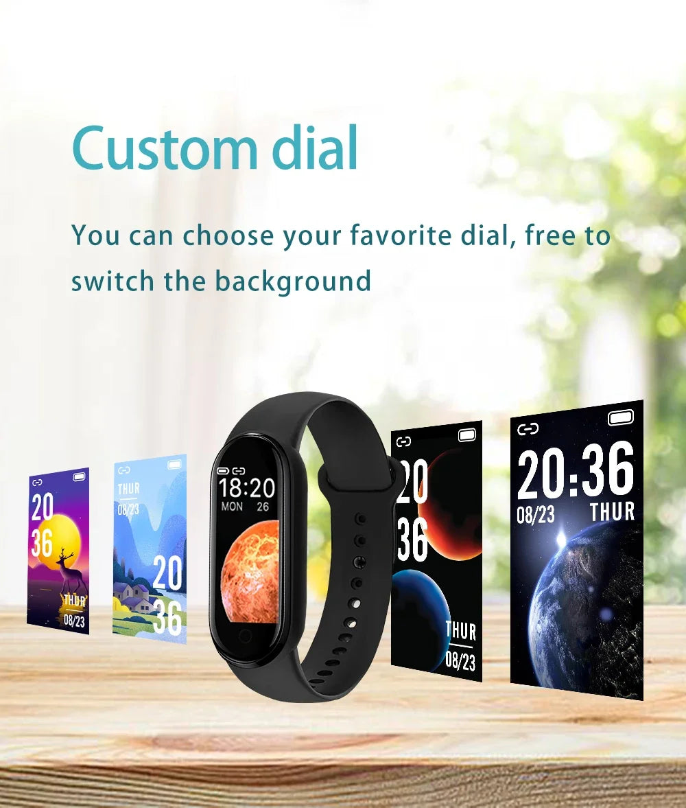 Smart Band Watch Silicone Heart Rate Smart Band