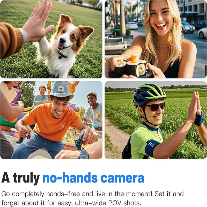 Mini Body Camera Helmet Handlebar Motorcycle Road Sport Cam