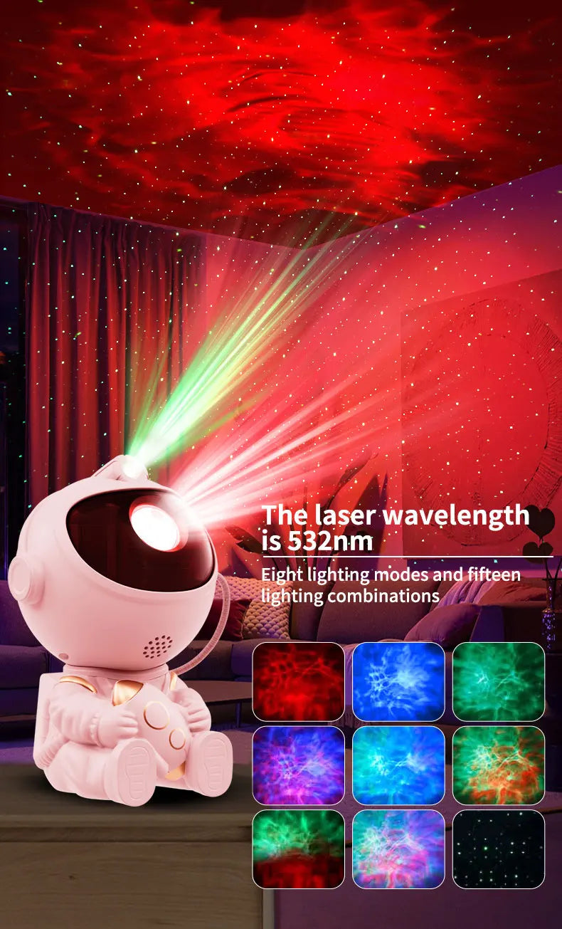 LED Star Galaxies Projector Night Light