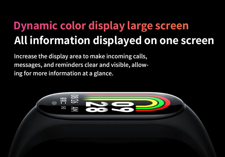 Sports Smart Watch Music Control Fitness Calorie Track Bracelet