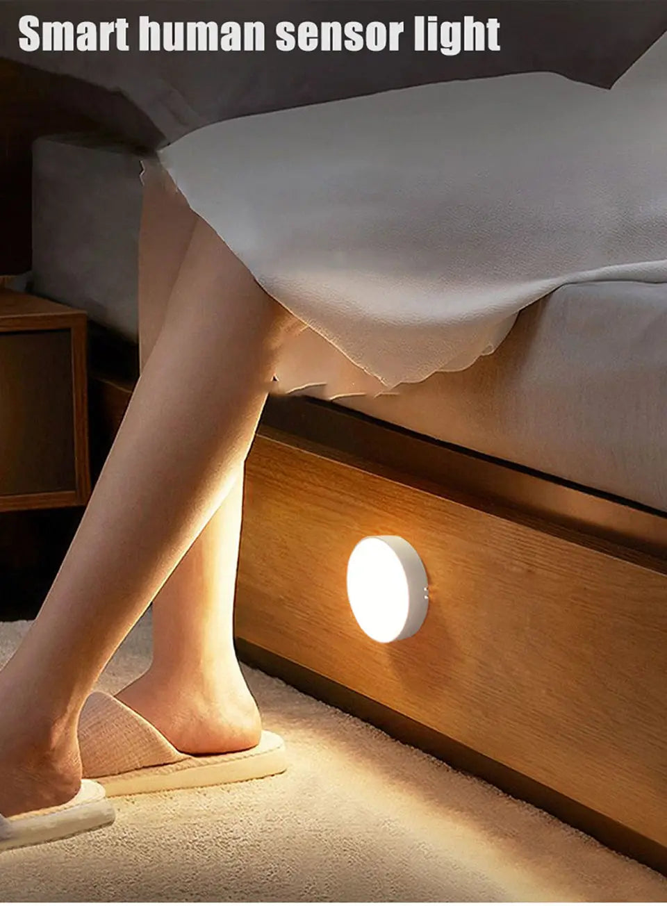 Motion Sensor Light USB Rechargeable Night Light