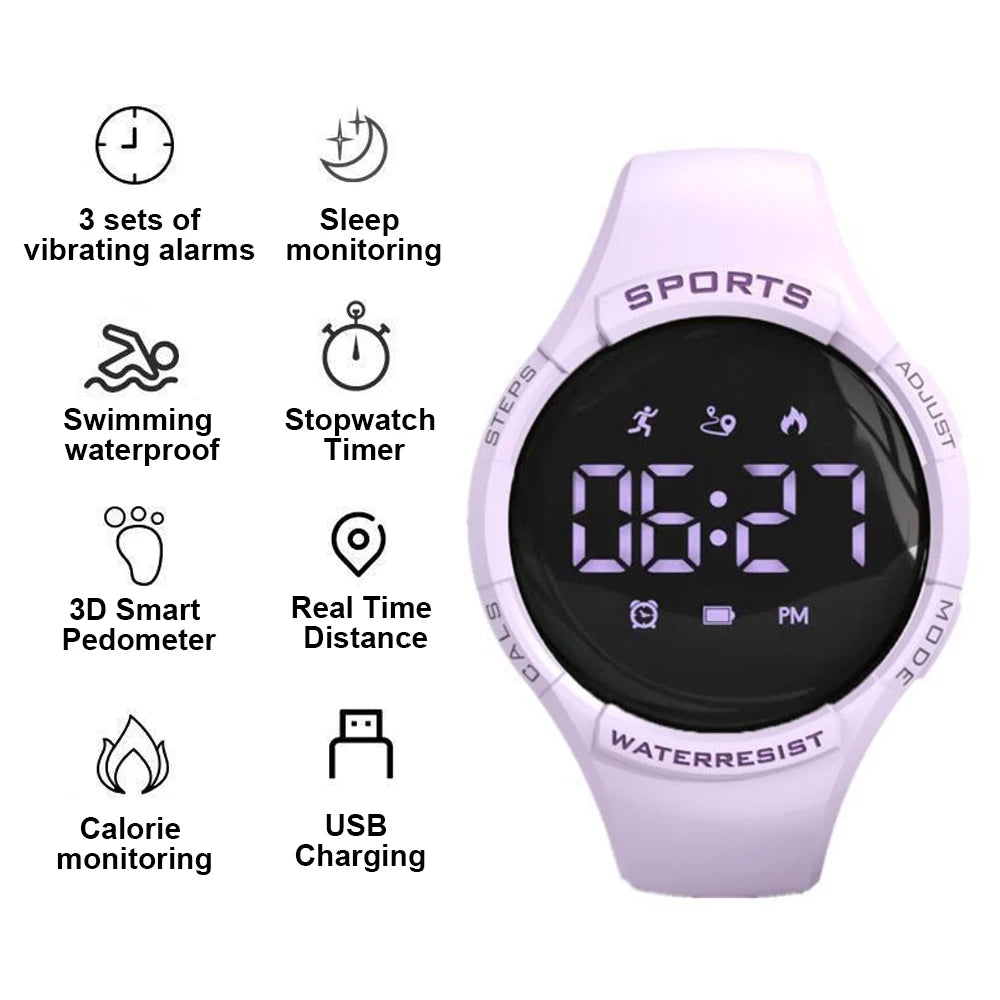 LED Smart Bracelet Multifunctional Fitness Wristband Sport Bracelet
