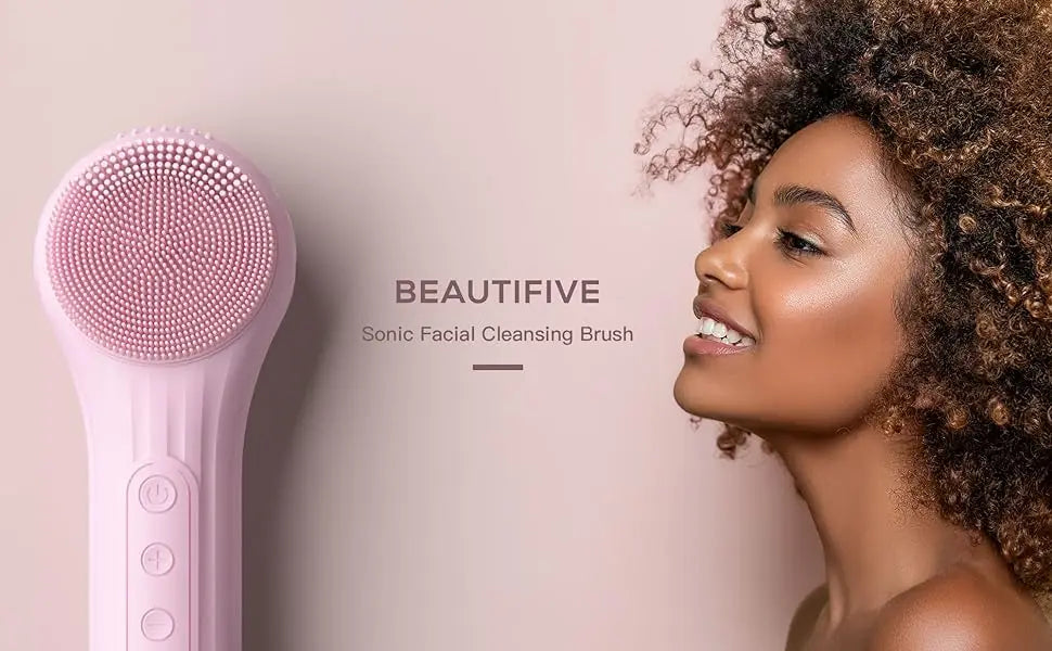 Facial Cleansing Brush Rechargeable Scrubber