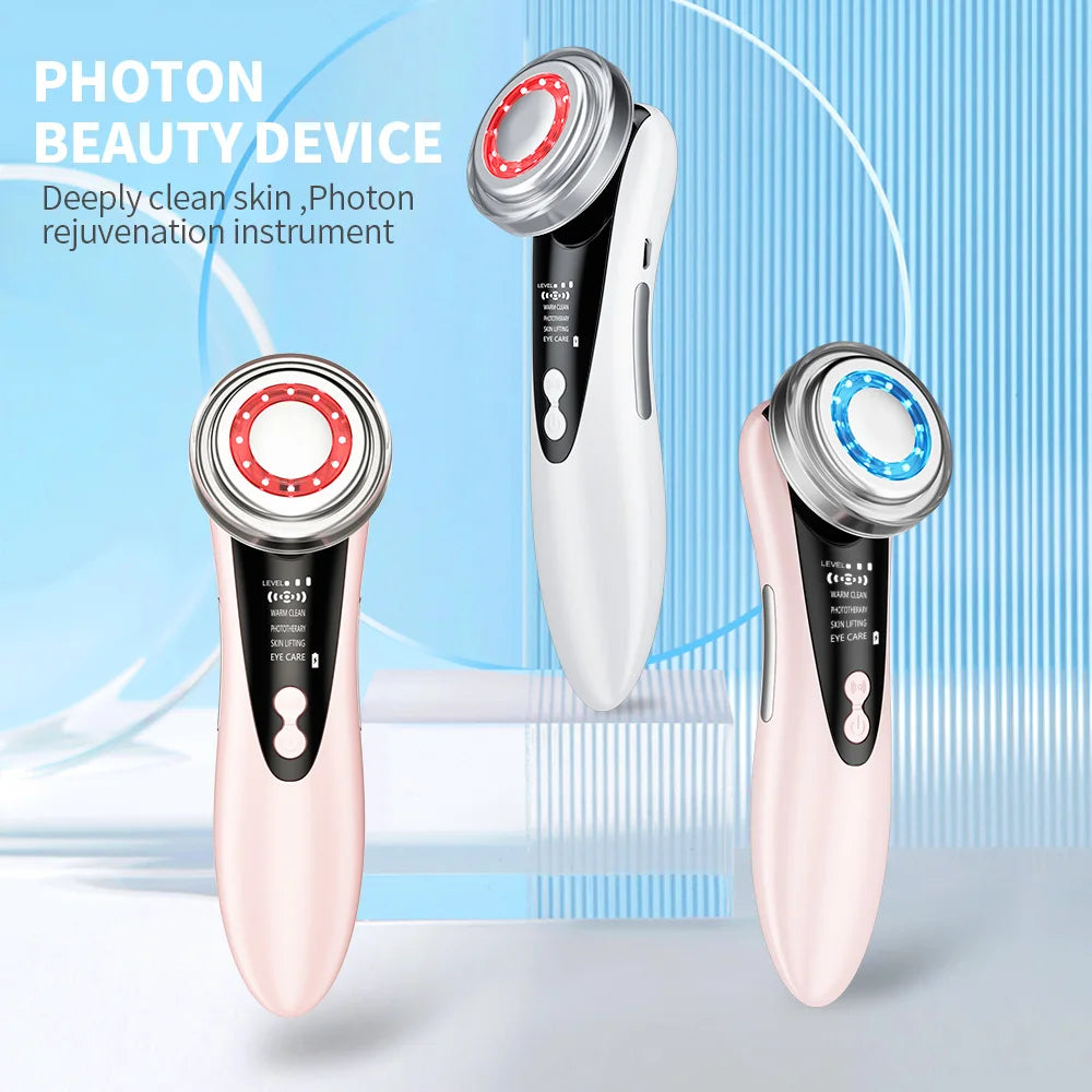 Face Lift Beauty Device LED Red Blue Light