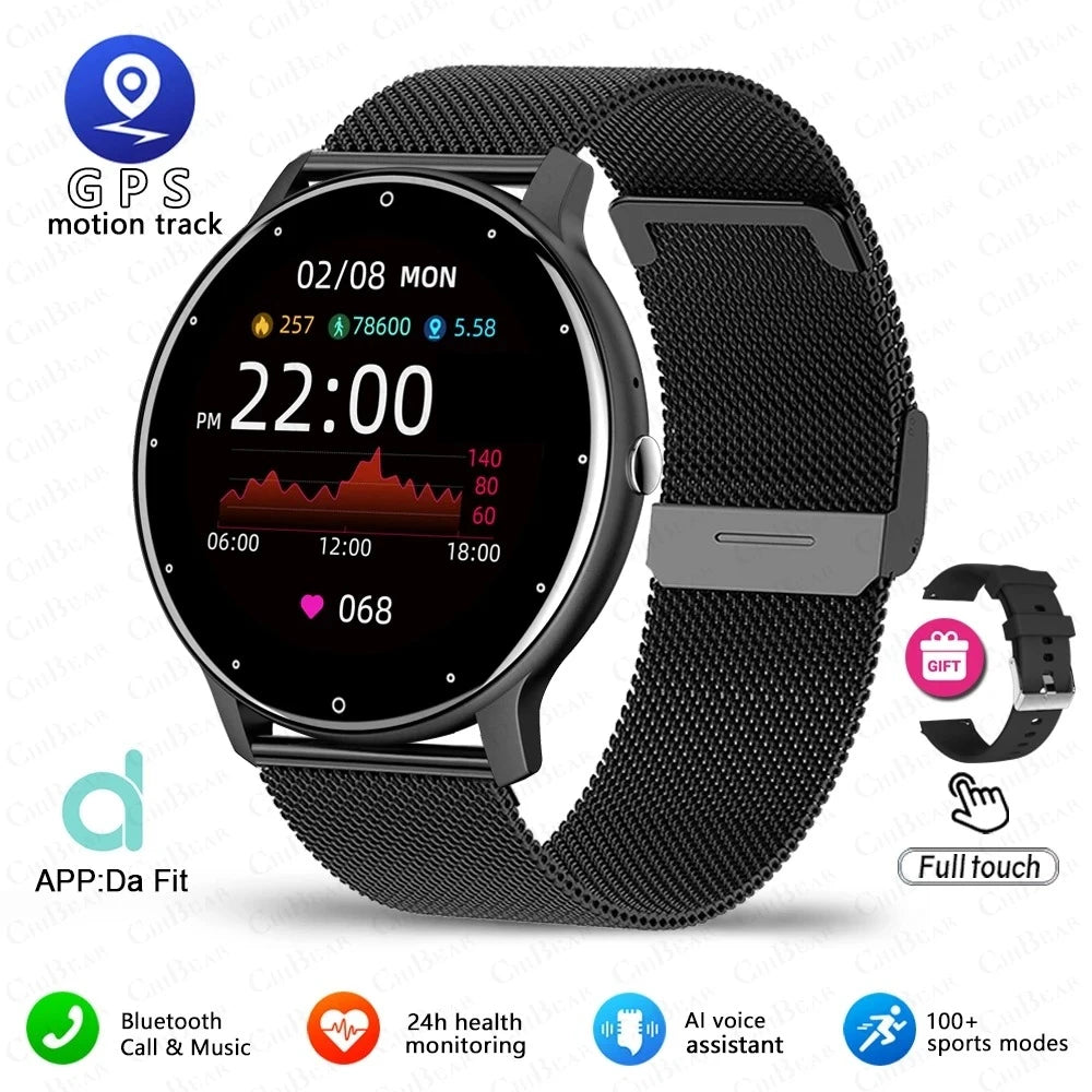 New Sport Smartwatch Men Sports Fitness Wristband IP68 Waterproof