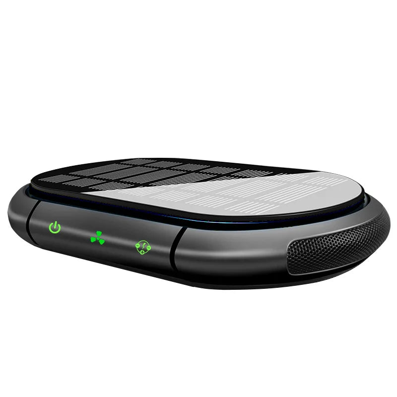 Solar Air Purifier Car USB Rechargeable