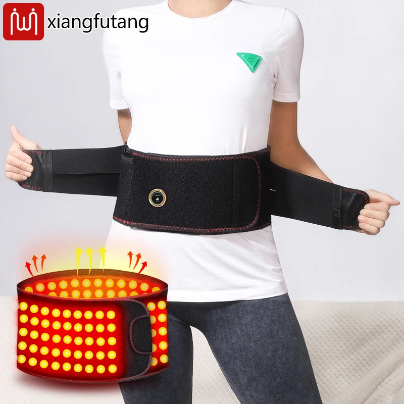 Therapy Belt -3-Gear Heat & Vibration, Relieves Lower Back Pain