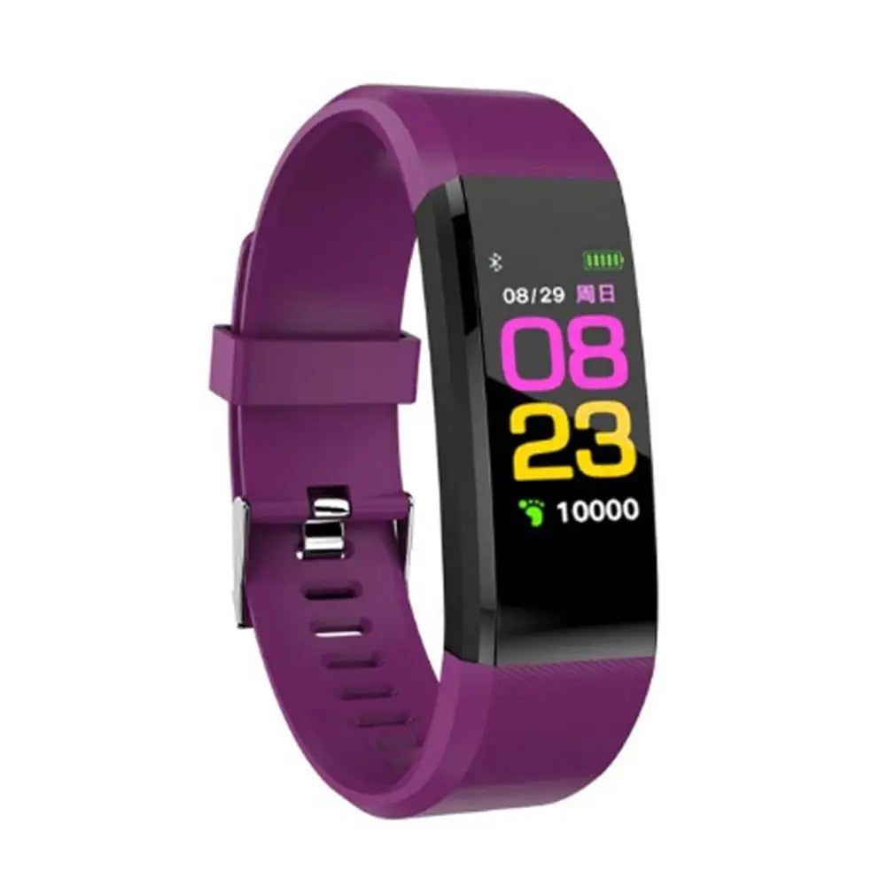 Smart Sports Bracelet Bluetooth Wristband Heart Rate Monitor Fitness Tracker Band