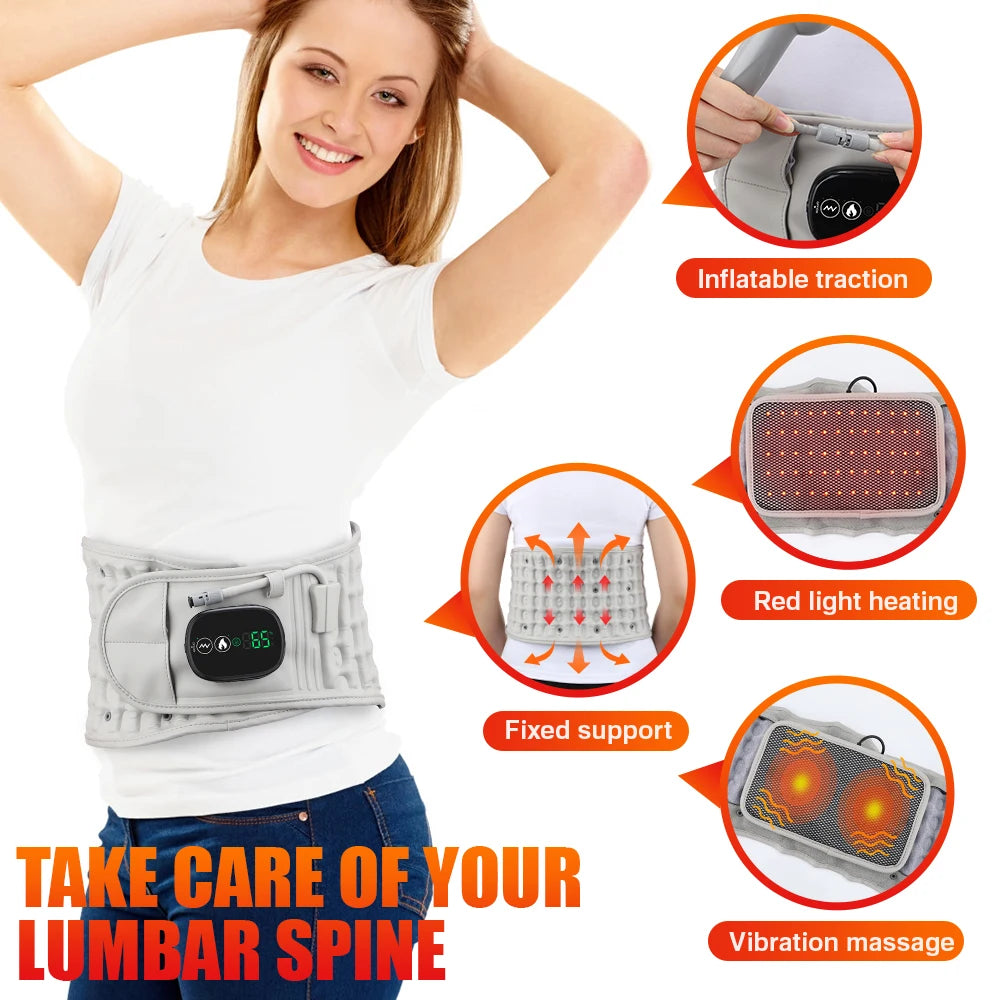 Heating Inflatable Waist Belt
