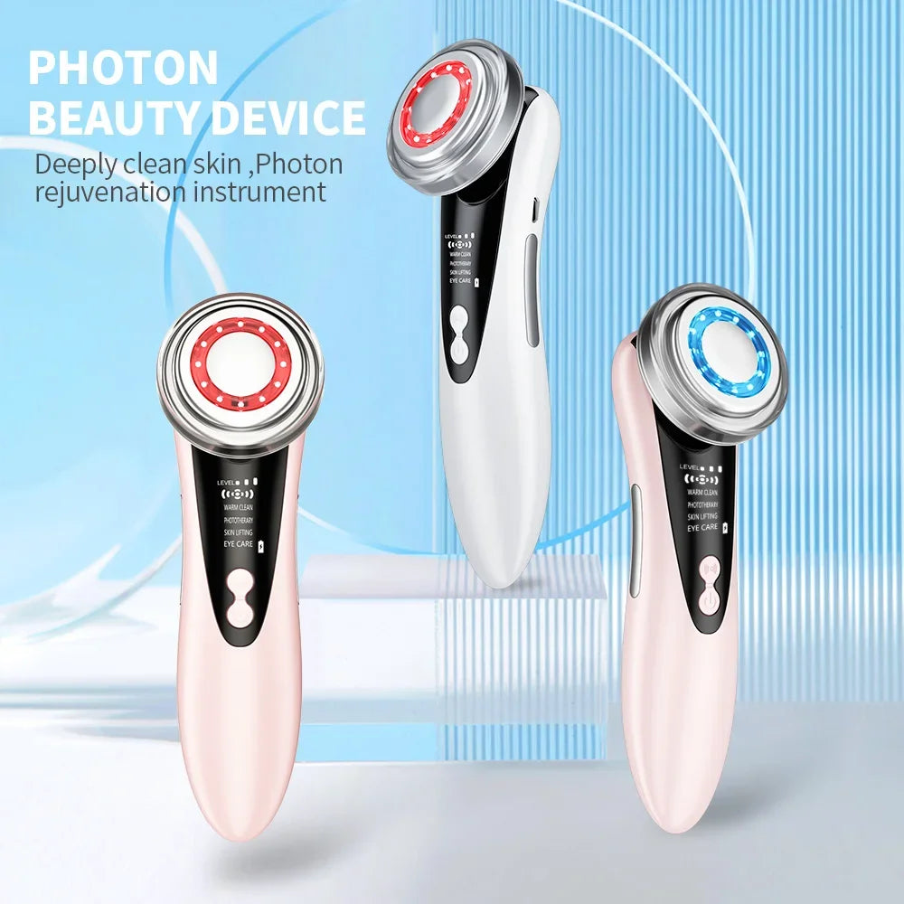 Face Lift Beauty Device LED Red Blue Light