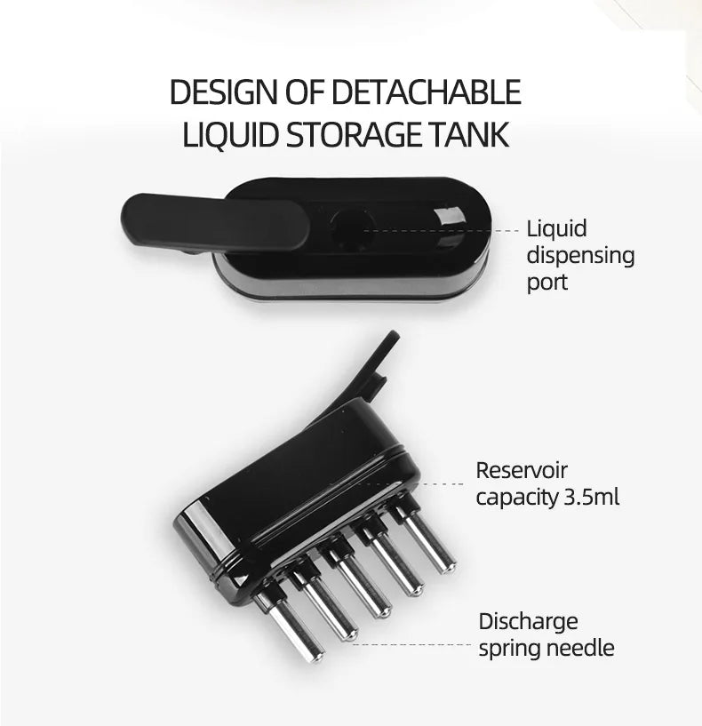 Electric Massage Comb Hair Growth Applicator Anti-Hair Loss Treatment