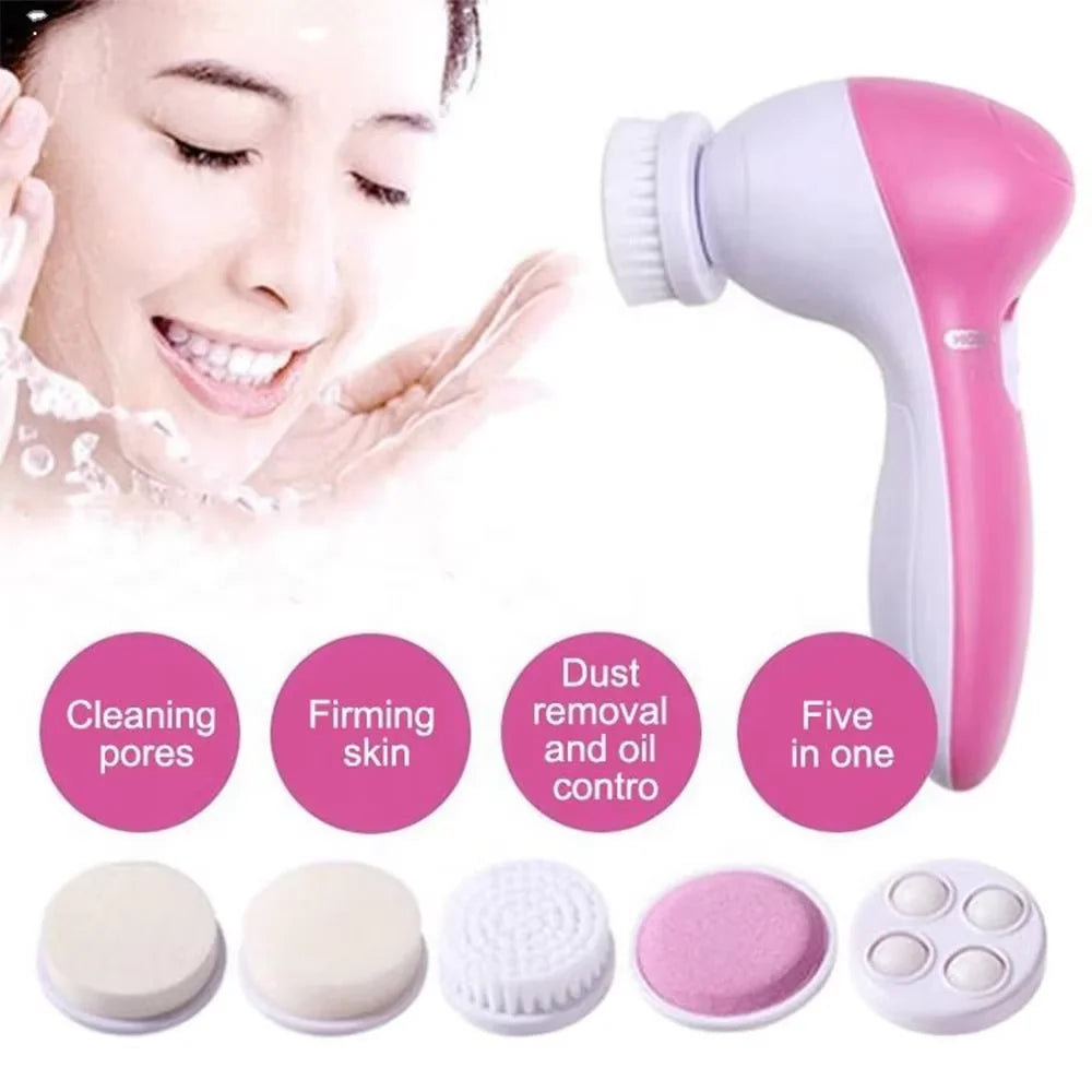 Electric Facial Cleaner Brush Skin Care Massage Blackhead Cleaning Facial Cleanser Tools