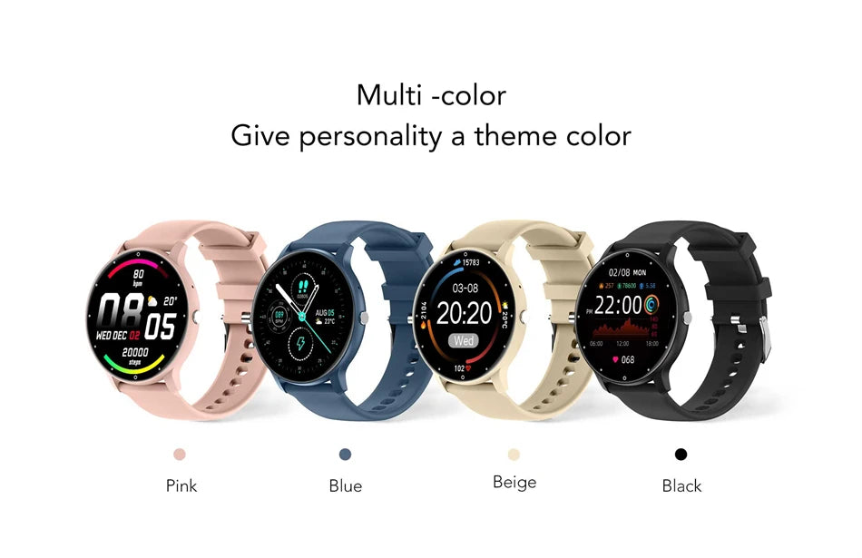 New Sport Smartwatch Men Sports Fitness Wristband IP68 Waterproof