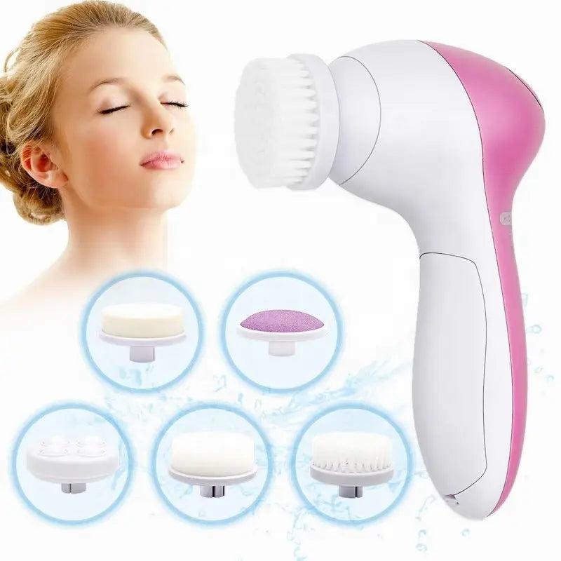 Electric Facial Cleaner Brush Skin Care Massage Blackhead Cleaning Facial Cleanser Tools