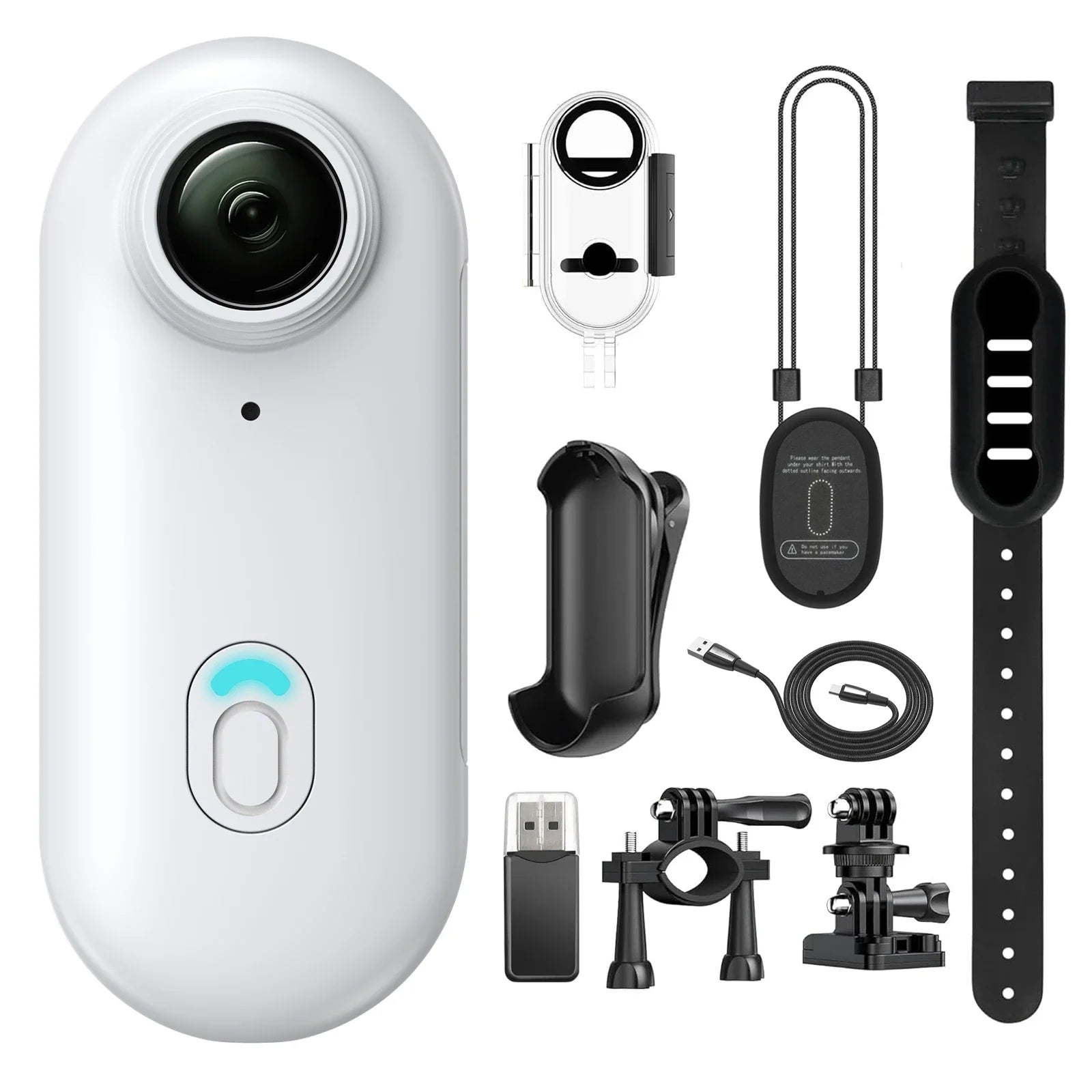Mini Body Camera Helmet Handlebar Motorcycle Road Sport Cam
