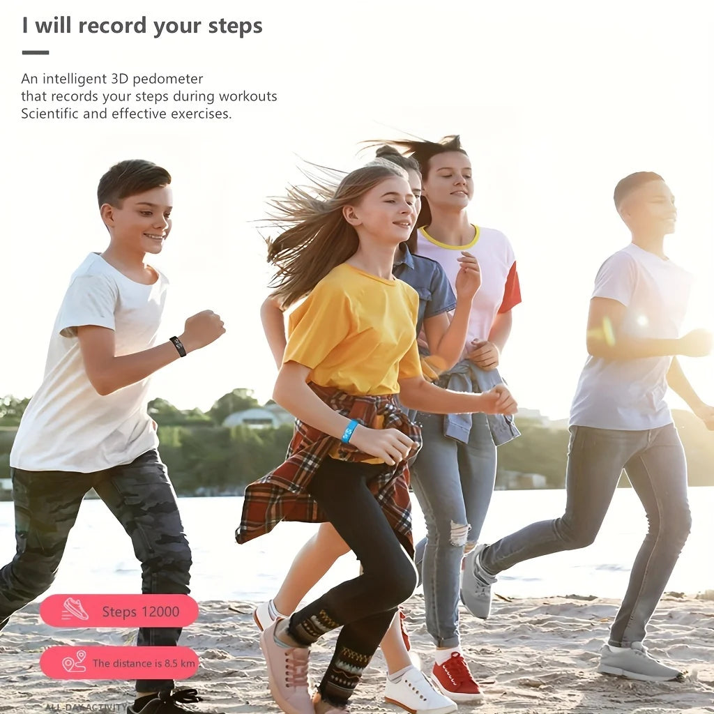 Smart Watch Pedometer Fitness Bracelet Step Count Multi Sport Mode