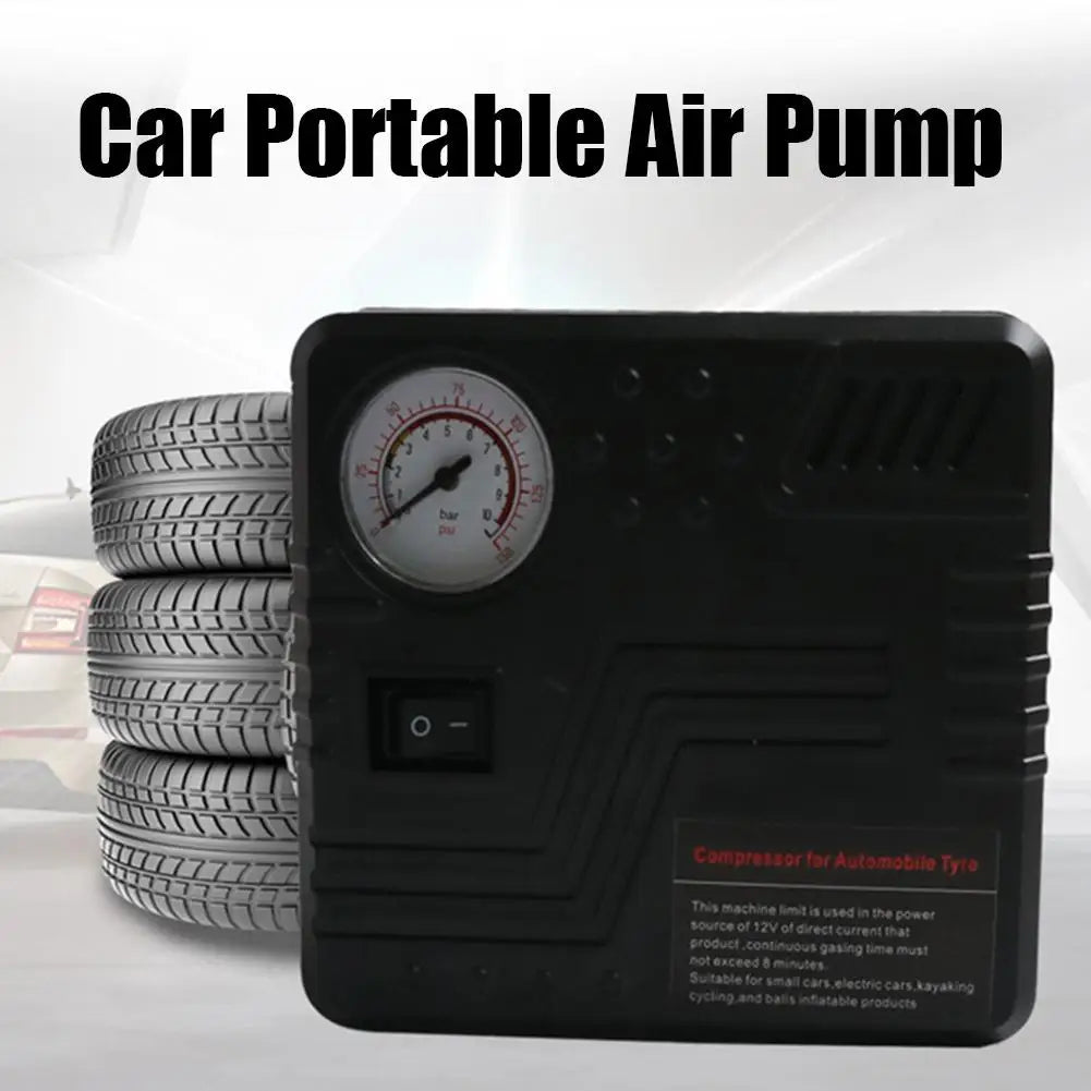 Tire Inflator Air Compressor 12V Portable Air Compressor Car Accessories