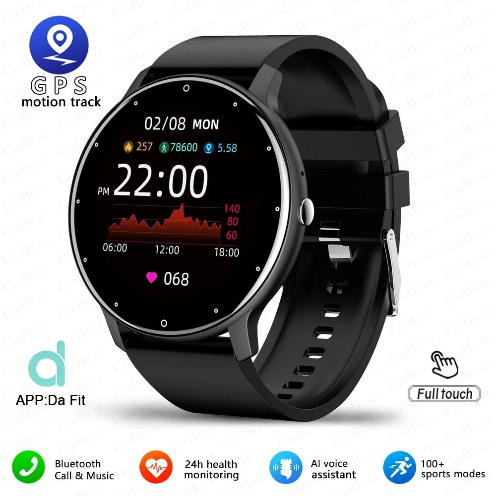 New Sport Smartwatch Men Sports Fitness Wristband IP68 Waterproof