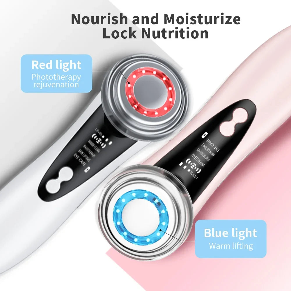 Face Lift Beauty Device LED Red Blue Light